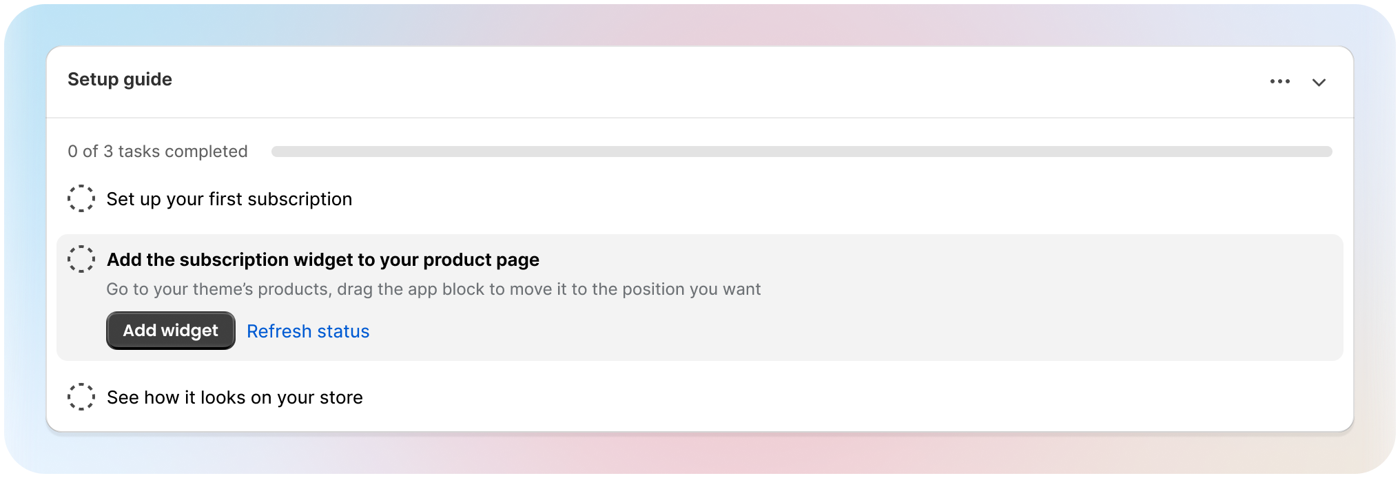 Step 2 setup guide